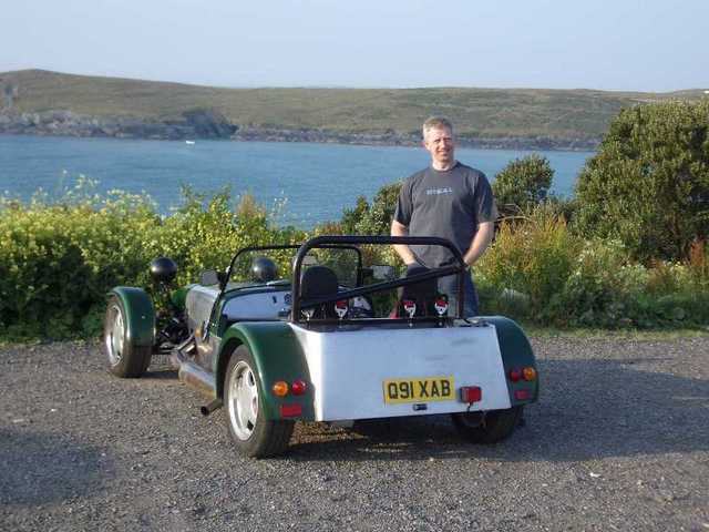 Me with Q91 XAB in Cornwall